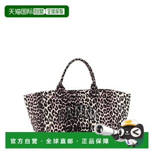 GANNI 女士手提包 B2110031038 SS2026 粉红色 Xxl Shopper Logo