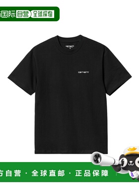 CARHARTT WIP 女士T恤 I0322930D2XX AW2024 黑色短袖