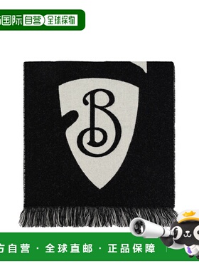 BURBERRY 男童围巾 8109563C1343BLACKCALICO AW2025