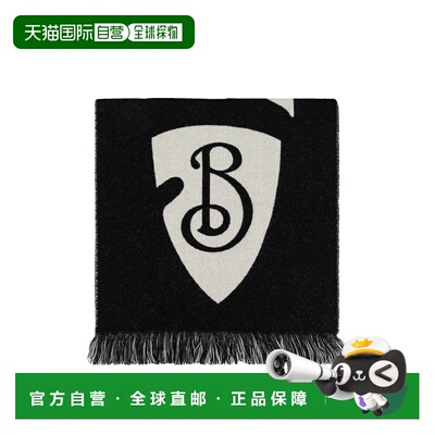 BURBERRY 男童围巾 8109563C1343BLACKCALICO AW2025