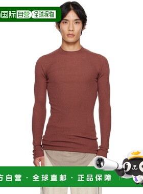 1h可退 潮奢 rick owens 瑞克 欧文斯 男士 红色 Concordians Rib