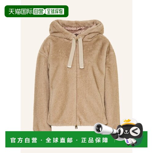 HERNO 女士夹克 100288890512000 CO 浅棕色 Faux Fur Jacket外套