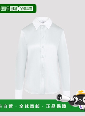 LOEWE 女士衬衫 S540Y05XAS8483 AW2024 蓝色长袖