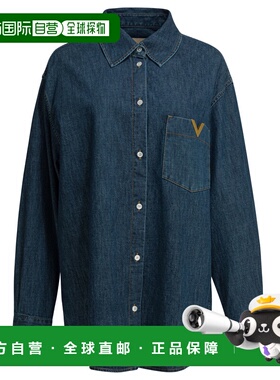 VALENTINO 女士衬衫 8B3DB03K9YA558 SS2026 蓝色 Shirts