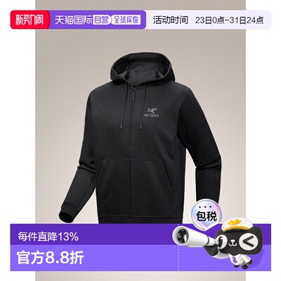 Arc'teryx Emblem Fleece 男款全拉链连帽保暖外套
