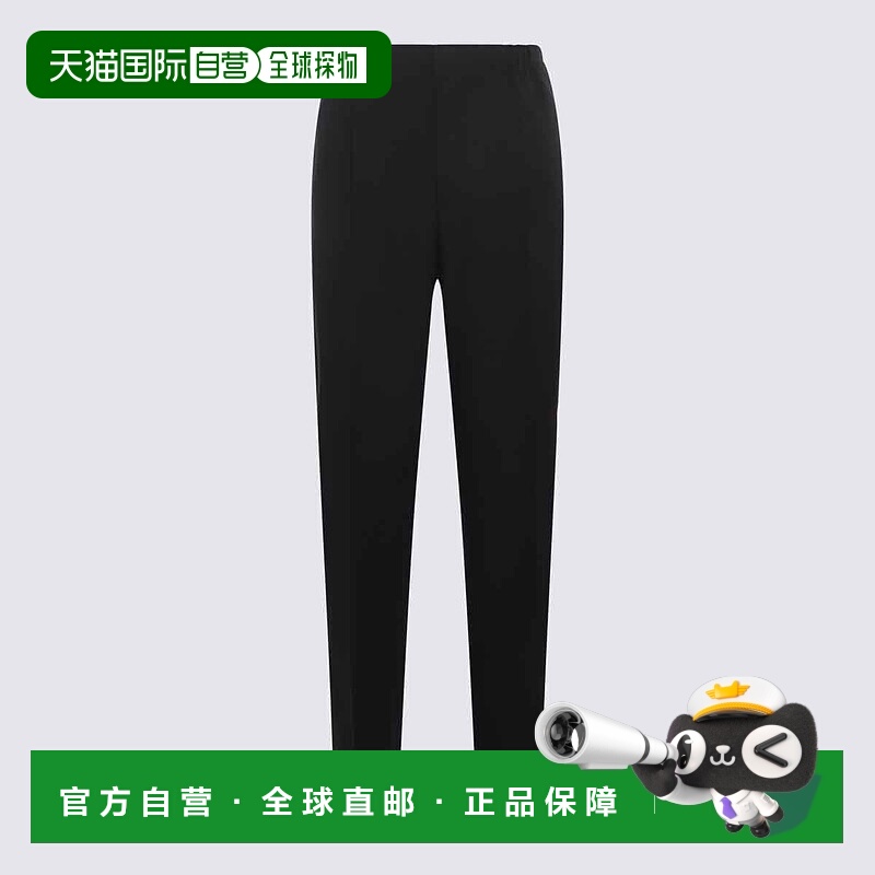 1h可退 FENDI 男士休闲裤 FB0979AR8SF0QA1 CO 黑色 Cool wool pa