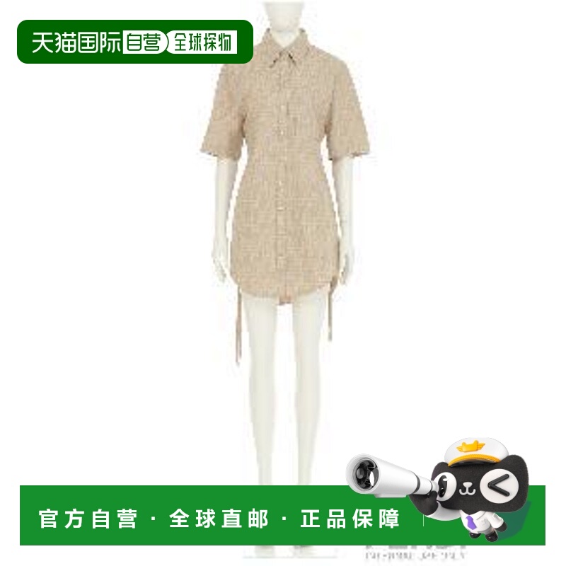 1h可退 FENDI 女士大衣 FLD562ASMFF1SAZ AW2025 米白色 FF chamb