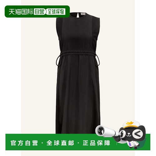 MONCLER 女士连衣裙 100280459613000 CO 黑色 Dress in mixed ma
