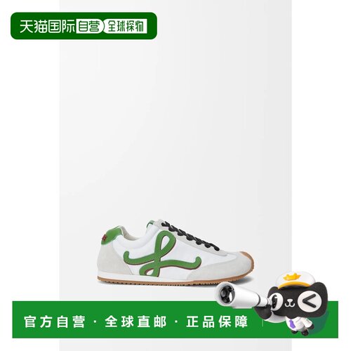 LOEWE 女士休闲鞋 LBR2282X317918WHITEGRASSGREENDARKOR