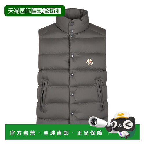 MONCLER 男士马甲 911A00096597YD93B AW2026 灰色