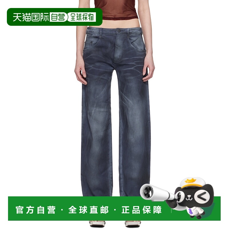 1h可退 潮奢 Mowalola 女士 黑色 MISS SIXTY 联名 Air Spray Str