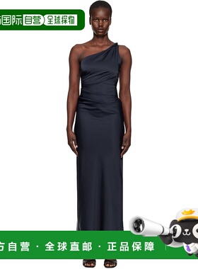 1h可退 潮奢 BEC+BRIDGE 女士 海军蓝 Lunetta Asym 连衣裙 S2412