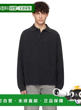 1h可退 潮奢 HOPE 男士 黑色 Defense Polo 衫 49451159男装