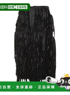 PRADA 女士半身裙 P140YR152ESOOOF0002 AW2024黑色 A字裙