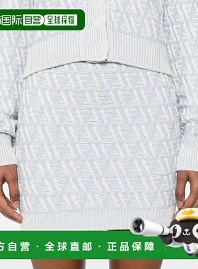 FENDI 女士半身裙 FZQ764ATPLF1R0P AW2024 花色包臀裙a字裙