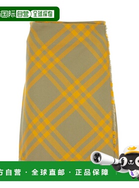 BURBERRY 女士半身裙 8077203B7363 AW2023 花色 WOOL BLEND KILT