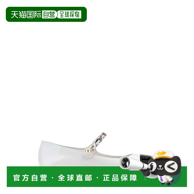 1h可退 潮奢 Miu Miu 缪缪 女士 雙色鍊式芭蕾平底鞋 5F131EF0050