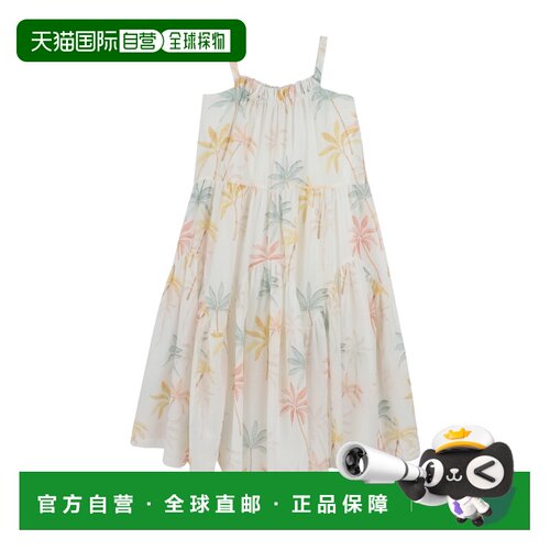 CHLOÉ 女童连衣裙 C20442Z41 SS2025 白色 无袖连衣裙