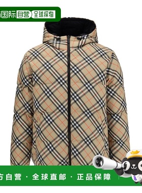 1h可退 潮奢 Burberry 巴宝莉 男士 雙面連帽羽絨夾克 8110215