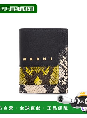 MARNI 女士卡包 PFMOQ14Q14P8674ZO998 AW2025 黑色收纳