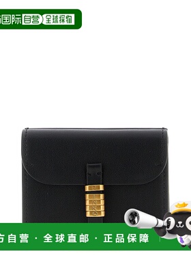 PINKO 女士手提包 106189A0QOZ99Q SS2026 黑色 'Saddle' wallet