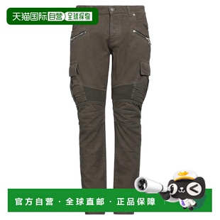 巴尔曼 男士 休闲长裤 1h可退 舒适时尚 Balmain green绿色 潮奢