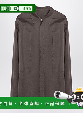 1h可退 潮奢 rick owens 瑞克 欧文斯 男士 DUST-COLOURED 棉质衬