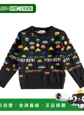 1h可退 潮奢 Molo 男童 Barri 羊毛混纺毛衣童装