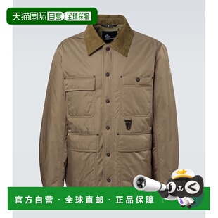 1h可退 潮奢 moncler 盟可睐 男士 Apres Ski 灯芯绒饰边羽绒夹克