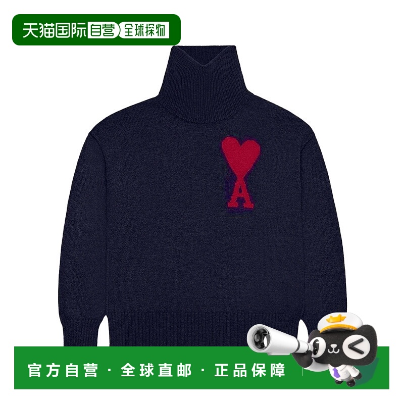 1h可退 ami paris 男士 毛衣长袖羊毛
