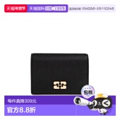 女士卡包 Eco A73045898099 GANNI SS2026 黑色 leather wallet