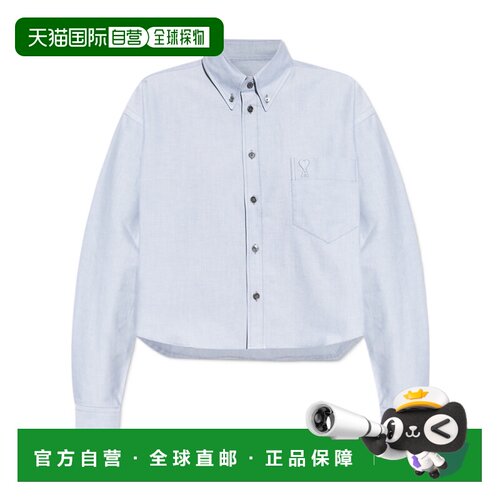 1h可退 ami paris 女士 上装T恤长袖