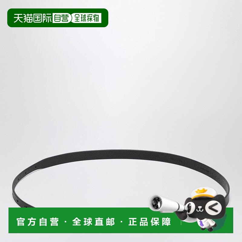 1h可退 RICK OWENS 男士腰带 RA02E0788LGE09 AW2025 黑色