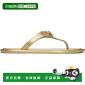 1016 范思哲 潮奢 1h可退 Alia versace 金色 凉鞋 女士 Metallic