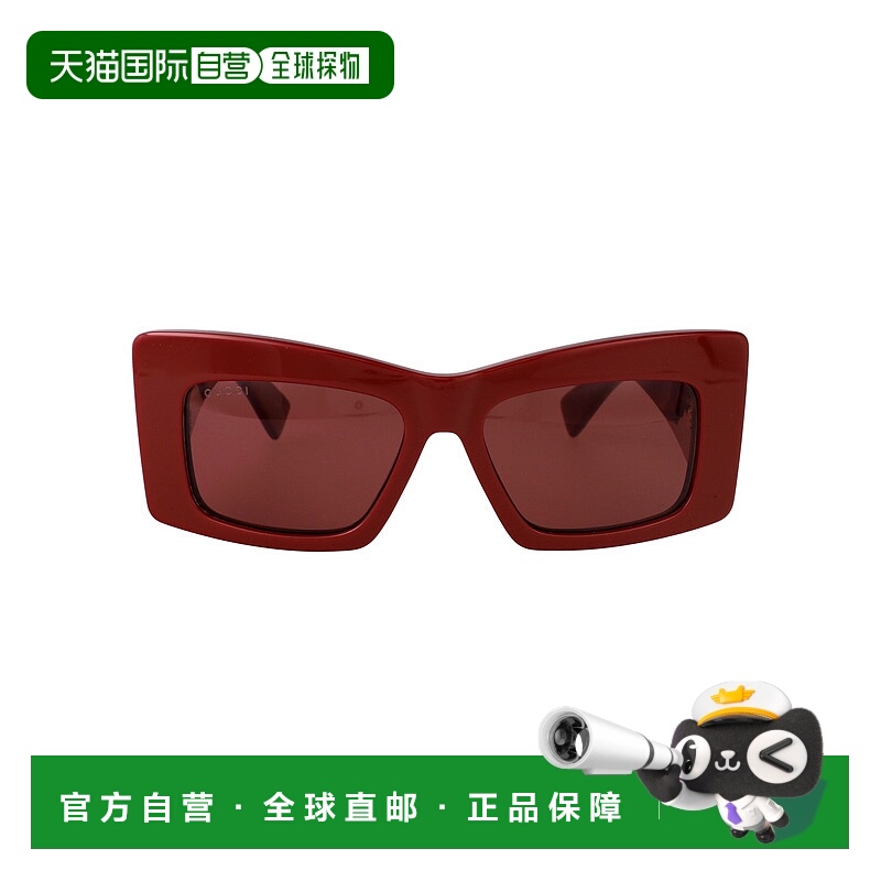 1h可退 GUCCI 女士眼镜 GG1842S005 SS2025 棕色太阳镜