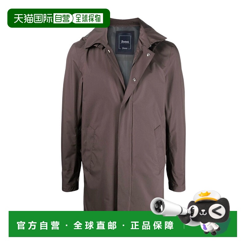 1h可退 HERNO 男士外套 IM038UL111018800DARKBROWN SS2022大衣
