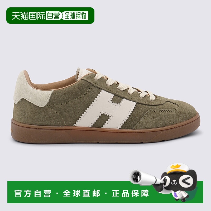 1h可退 HOGAN 女士运动鞋 HXW6470FB60UHK0MAD AW2025 棕色
