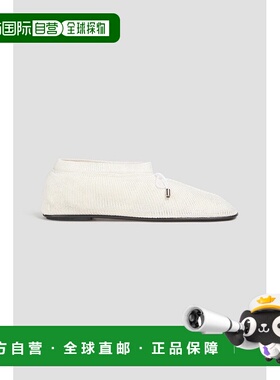 1h可退 潮奢 toteme 女士 针织平底鞋 242WAS2358YA0040055CREAM