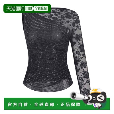 SELF-PORTRAIT 女士T恤 PF25100TBLACK AW2025 黑色