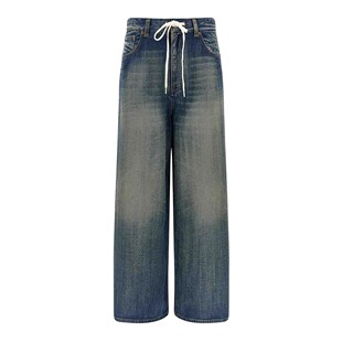 女士牛仔裤 MM6 MAISON MARGIELA S52LA0262M30017962 直筒裤