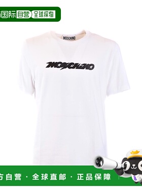 1h可退 MOSCHINO 男士T恤 A071820391001WHITE SS2024 白色男装