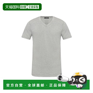 1h可退 TOM FORD 男士内裤 T4M0914100020 CO 灰色 Undershirt wi