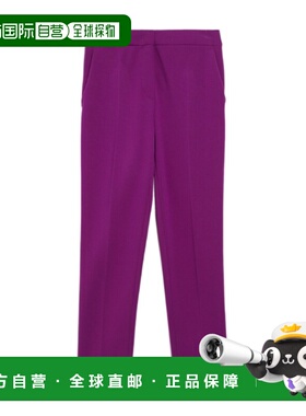 MAX MARA 女士休闲裤 1781013706032 SS2023 紫色 平纹针织正装裤