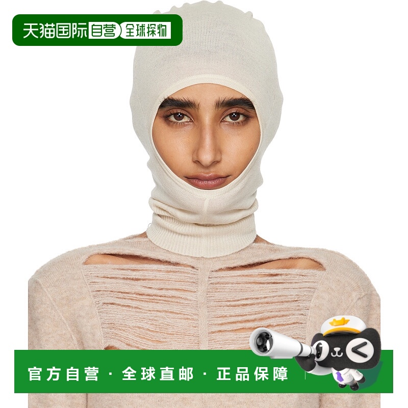 RICK OWENS 女士帽子 RP02E4478M21 AW2025 花色 罗纹巴拉克拉法