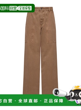 MONCLER 女士休闲裤 L10932A000035999H24N CO 棕色