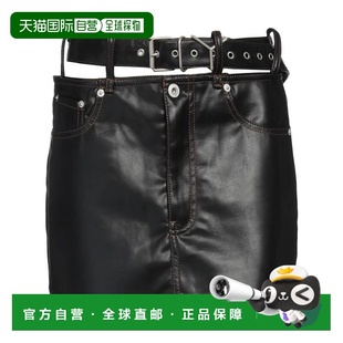 1h可退 潮奢 Y PROJECT 女士 迷你半身裙 black黑色 舒适时尚