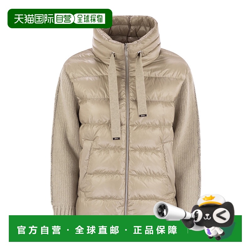 1h可退 HERNO 女士外套 PI00138DR1985 AW2025 花色 拼接羽绒服