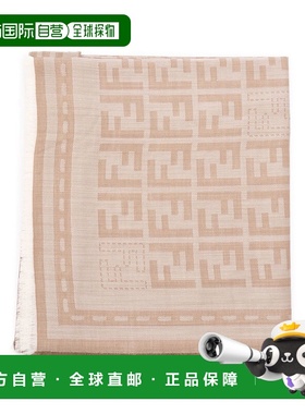 FENDI 女士围巾 FXT069AUM1F0QD3 SS2025 灰色披肩