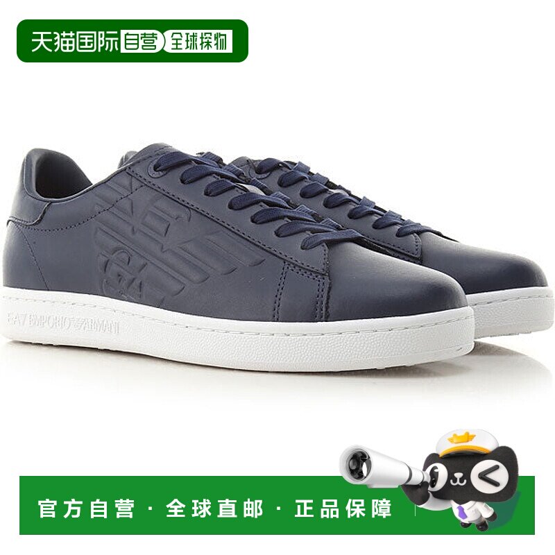 EA7 EMPORIO ARMANI 男士休闲鞋 X8X001XCC510285BLUENAVY男鞋