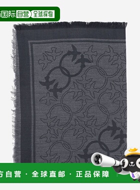 PINKO 女士围巾 106017A2ZHK02 AW2025 灰色 Jacquard Viscose Bl